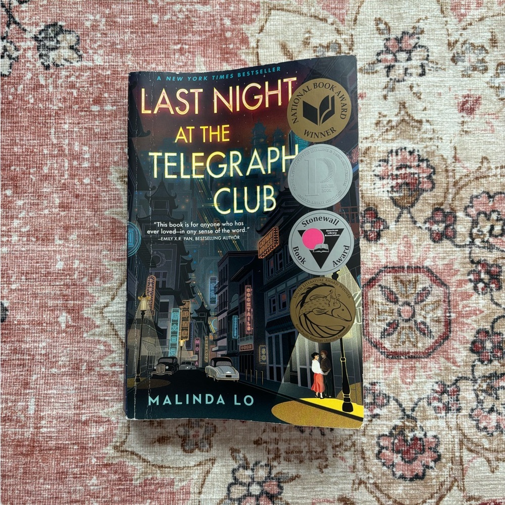 Last Night at the Telegraph Club Book